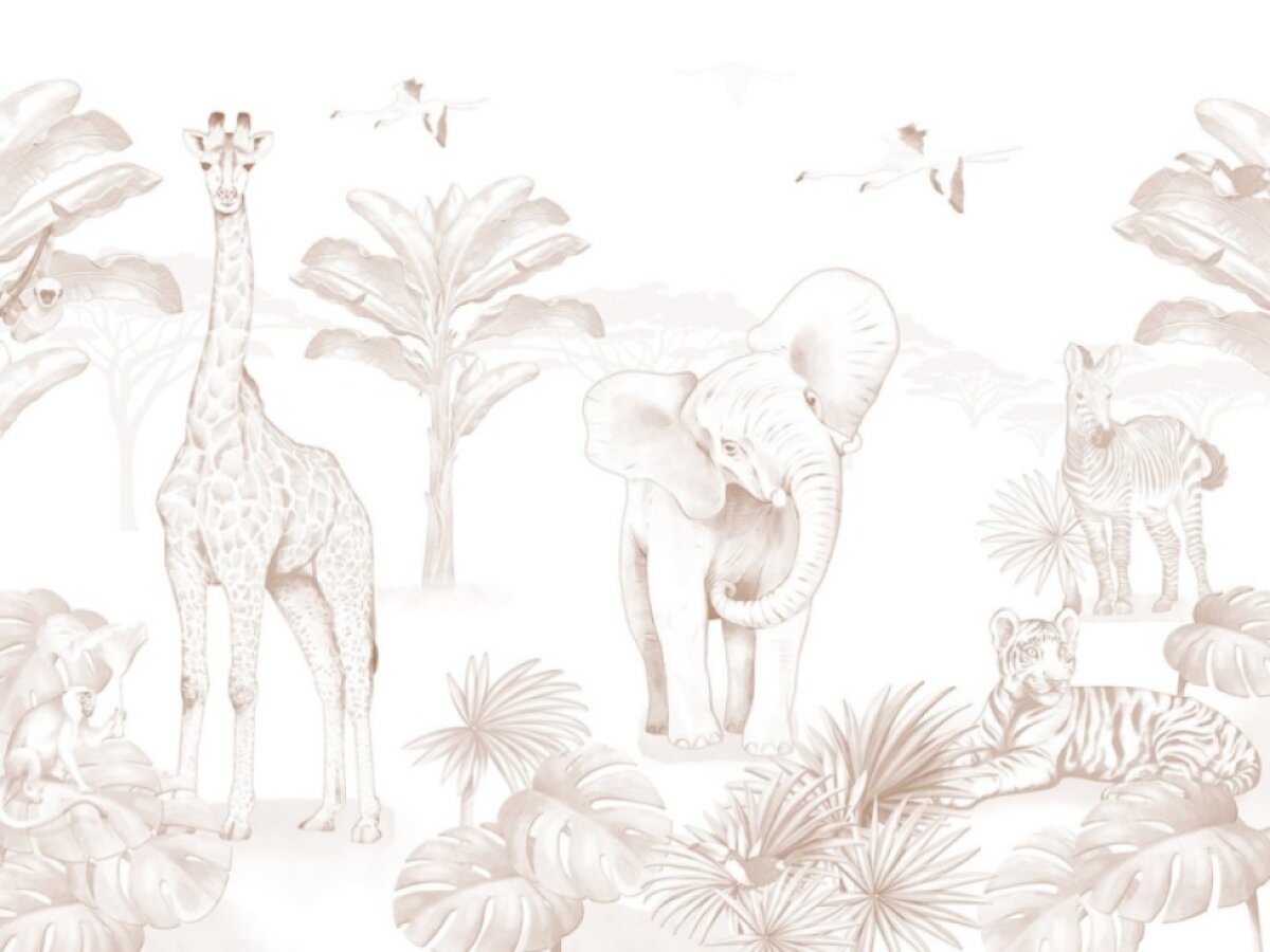 Tapeta - Safari sépia