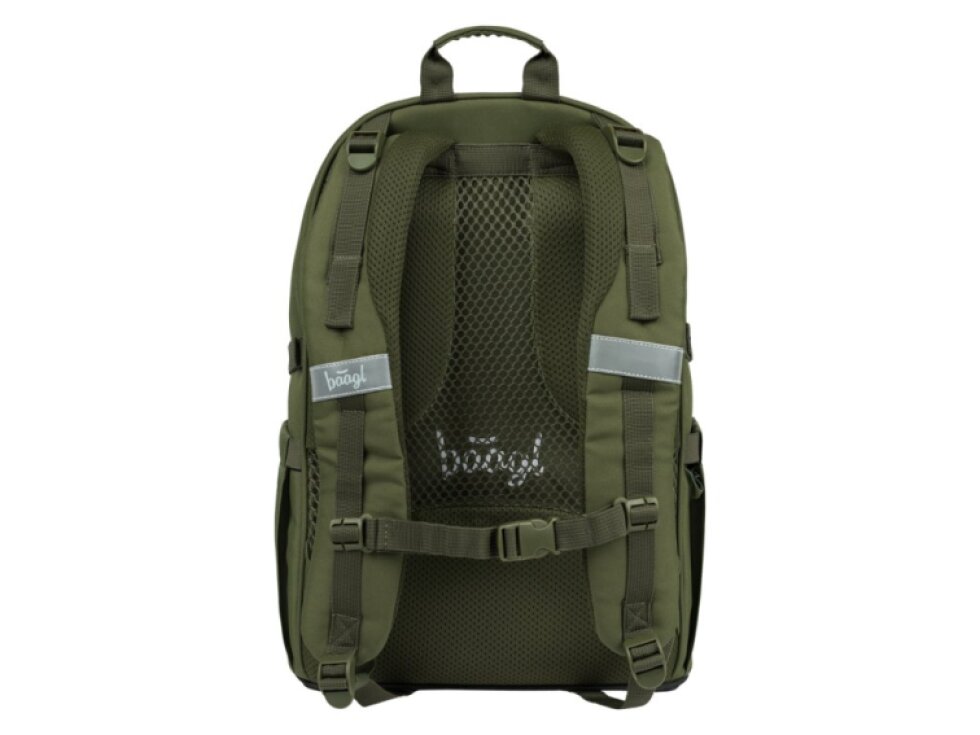 Školní batoh Skate Olive