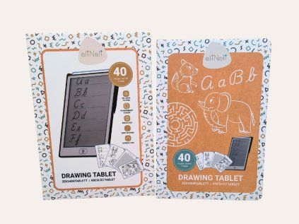 Tablet na kreslenie so šablónami