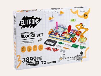 Elektronické bloky na zostavenie 3899 projektov