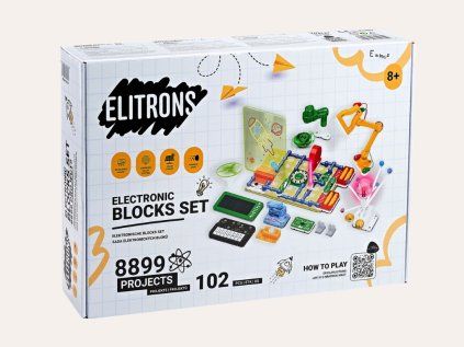 Elektronické bloky na zostavenie 8899 projektov