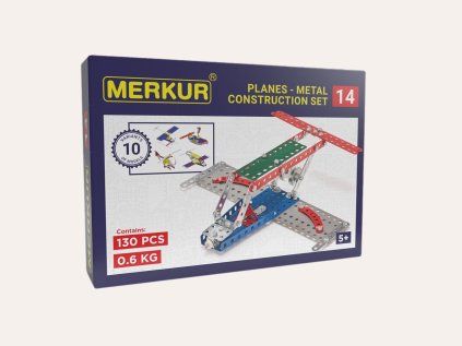 Merkur 014 Lietadlo, 130 dielov, 10 modelov