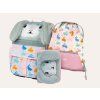 BAAGL 3 SET Zippy Bunny: aktovka, vrecko a peračník