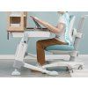 Kvalitní židle pro děti k psacímu stolu - ergonomická, v šedé barvě