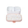 Desiatový set (fľaša 400ml+box) Kvety a motýle