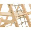 Dětské dřevěné interiérové hřiště - prolézačka do interiéru přírodní