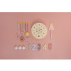 Narodeninová torta 26 dielov drevená Pink