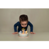 Narodeninová torta 26 dielov drevená Blue