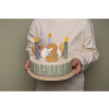 Narodeninová torta 26 dielov drevená Blue