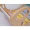 Set pastel - dřevěná montessori houpačka 5v1 pastel a prkno 2v1 pastel