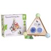 Activity board dřevěný pro děti - Pyramida
