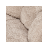 Detské plyšové kreslo Soft Beige