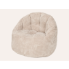 Detské plyšové kreslo Soft Beige