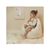 Detské plyšové kreslo Soft White