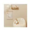 Detské plyšové kreslo Soft White