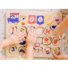 Dětské edukativní puzzle (vkládačka) smysly