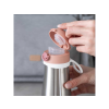 Hrnček termoizolačný nerez 350 ml ružový