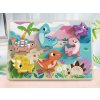 Dřevěné vkládací puzzle Dinosauři pro děti do 1 roku