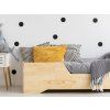 Dětská dřevěná postel ve skandinávském stylu easy middle